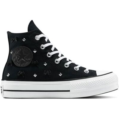 Converse Chuck Taylor All Star Lift Platform Bows & Studs Black A14531C Femei - Adidași Converse - Negru - A14531C-4.5 - Size: 4.5 Negru 4.5 female Converse Chuck Taylor All Star Lift Platform Bows & Studs Black A14531C Femei - Adidași Converse - Negru - A14531C-4.5 - Size: 4.5 Negru 4.5 female