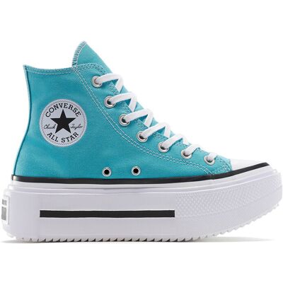 Converse Chuck Taylor All Star Lift Double Stack Platform Blue Femei - Adidași Converse - Albastru - A15543C-6.5 - Size: 6.5 Albastru 6.5 female Converse Chuck Taylor All Star Lift Double Stack Platform Blue Femei - Adidași Converse - Albastru - A15543C-6.5 - Size: 6.5 Albastru 6.5 female