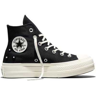 Converse Chuck Taylor All Star Lift Platform Beads Femei - Adidași Converse - Negru - A17787C-5 - Size: 5 Negru 5 female Converse Chuck Taylor All Star Lift Platform Beads Femei - Adidași Converse - Negru - A17787C-5 - Size: 5 Negru 5 female