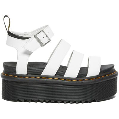 Dr. Martens Blaire Quad Hydro Leather Platform Sandals W White Femei - Sandale Dr. Martens - Alb - DM27296100-6.5 - Size: 6.5 Alb 6.5 female Dr. Martens Blaire Quad Hydro Leather Platform Sandals W White Femei - Sandale Dr. Martens - Alb - DM27296100-6.5 - Size: 6.5 Alb 6.5 female