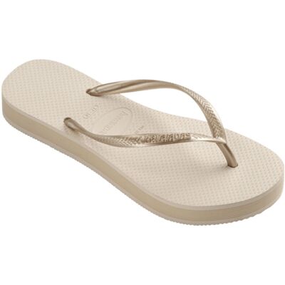 Havaianas Slim Flatform Beige Femei - Flip Flop Havaianas - Beige - H4144537-0121-BRA-37/38 - Size: BRA-37/38 Beige BRA-37/38 female Havaianas Slim Flatform Beige Femei - Flip Flop Havaianas - Beige - H4144537-0121-BRA-37/38 - Size: BRA-37/38 Beige BRA-37/38 female