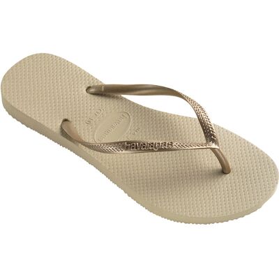 Havaianas Slim Sand Grey/Light Golden Femei - Flip Flop Havaianas - Maro deschis - H4000030-2719P-41/42 - Size: BRA-41/42 Maro deschis BRA-41/42 female Havaianas Slim Sand Grey/Light Golden Femei - Flip Flop Havaianas - Maro deschis - H4000030-2719P-41/42 - Size: BRA-41/42 Maro deschis BRA-41/42 female