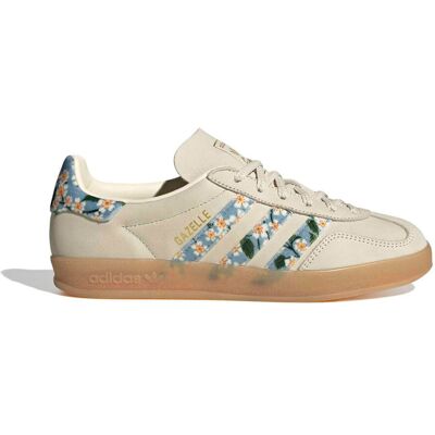adidas Gazelle Indoor X Liberty London W Femei - Adidași adidas Originals - Alb - JR3601-4 - Size: 4 Alb 4 female adidas Gazelle Indoor X Liberty London W Femei - Adidași adidas Originals - Alb - JR3601-4 - Size: 4 Alb 4 female