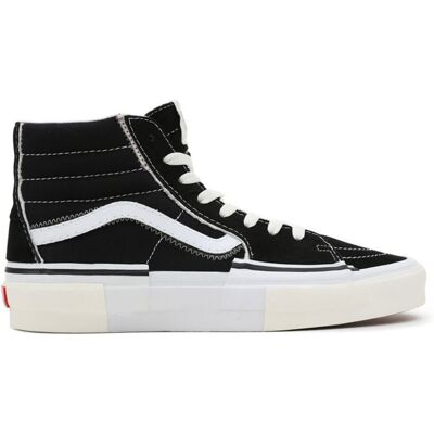 Vans SK8-Hi Reconstruct Black Unisex - Adidași Vans - Negru - VN0005UK6BT-9.5 - Size: 9.5 Negru 9.5 unisex Vans SK8-Hi Reconstruct Black Unisex - Adidași Vans - Negru - VN0005UK6BT-9.5 - Size: 9.5 Negru 9.5 unisex