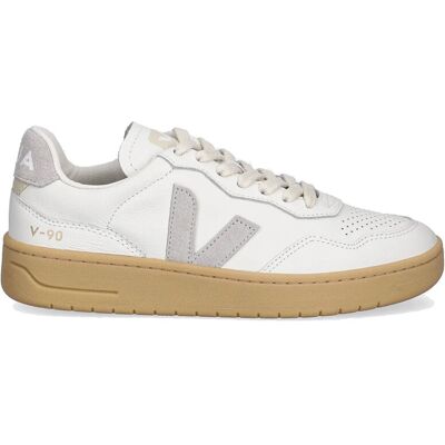 Veja V-90 O.T. Leather Femei - Adidași Veja - Alb - VD2003893A-7 - Size: 7 Alb 7 female Veja V-90 O.T. Leather Femei - Adidași Veja - Alb - VD2003893A-7 - Size: 7 Alb 7 female