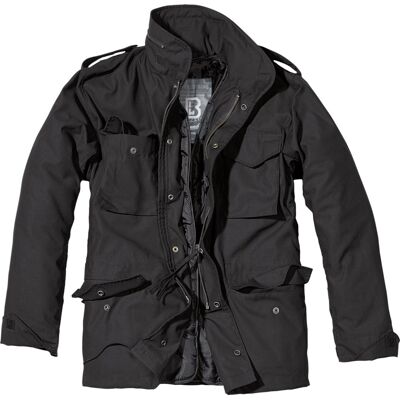 sacou de iarnă bărbați - M65 Standard - BRANDIT - 3108-black 6XL sacou de iarnă bărbați - M65 Standard - BRANDIT - 3108-black 6XL