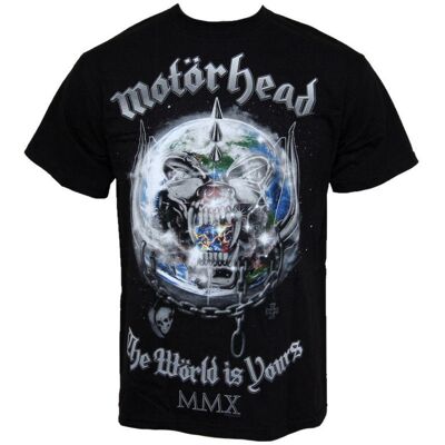 tricou stil metal bărbați Motörhead - The World Is Your - ROCK OFF - MHEADTEE14MB S tricou stil metal bărbați Motörhead - The World Is Your - ROCK OFF - MHEADTEE14MB S