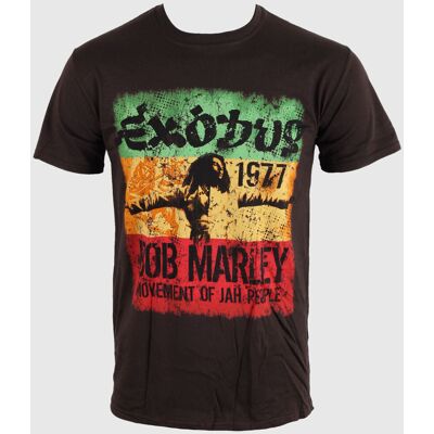 tricou stil metal bărbați Bob Marley - Movement Dk - ROCK OFF - BMATS05MB S tricou stil metal bărbați Bob Marley - Movement Dk - ROCK OFF - BMATS05MB S