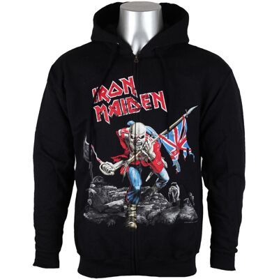 hanorac cu glugă bărbați Iron Maiden - Scuffed Trooper - ROCK OFF - IMHOOD06MB S hanorac cu glugă bărbați Iron Maiden - Scuffed Trooper - ROCK OFF - IMHOOD06MB S