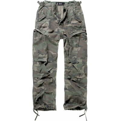 pantaloni pentru bărbați BRANDIT - M65 Pantaloni Vintage Pădure L pantaloni pentru bărbați BRANDIT - M65 Pantaloni Vintage Pădure L