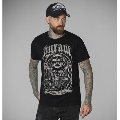 tricou hardcore bărbați - HIGHWAY - HYRAW - W24-M10 3XL tricou hardcore bărbați - HIGHWAY - HYRAW - W24-M10 3XL