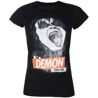 tricou stil metal femei Kiss - The Demon Rock God - ROCK OFF - KISSTS12LB S tricou stil metal femei Kiss - The Demon Rock God - ROCK OFF - KISSTS12LB S