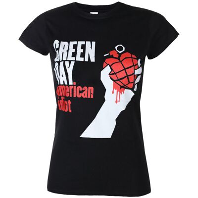 tricou stil metal femei Green Day - American Idiot - ROCK OFF - GDTSW12LB XL tricou stil metal femei Green Day - American Idiot - ROCK OFF - GDTSW12LB XL