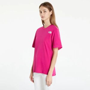 The North Face W Relaxed RB T-Shirt Pink Roz L female