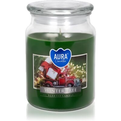 BISPOL Premium Line Winter Tree lumânare parfumată 500 g BISPOL Premium Line Winter Tree lumânare parfumată 500 g