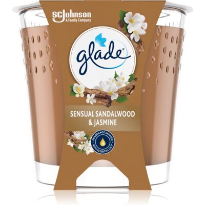 GLADE Sensual Sandalwood & Jasmine lumânare parfumată 112 g GLADE Sensual Sandalwood & Jasmine lumânare parfumată 112 g