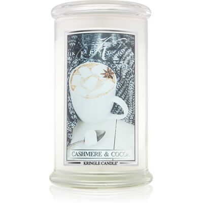 Kringle Candle Cashmere & Cocoa Lumânare Parfumată - 624g Kringle Candle Cashmere & Cocoa Lumânare Parfumată - 624g