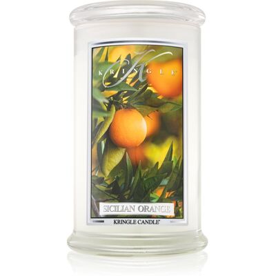 Kringle Candle Sicilian Orange lumânare parfumată 624 g Kringle Candle Sicilian Orange lumânare parfumată 624 g