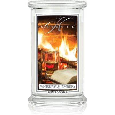 Kringle Candle Whiskey & Embers lumânare parfumată 623 g Kringle Candle Whiskey & Embers lumânare parfumată 623 g