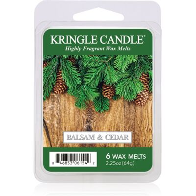 Kringle Candle Balsam & Cedar ceară pentru aromatizator 64 g Kringle Candle Balsam & Cedar ceară pentru aromatizator 64 g