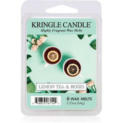 Kringle Candle Lemon Tea & Roses ceară pentru aromatizator 64 g Kringle Candle Lemon Tea & Roses ceară pentru aromatizator 64 g
