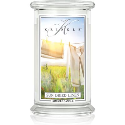 Kringle Candle Classic Sun Dried Linen lumânare parfumată 623 g Kringle Candle Classic Sun Dried Linen lumânare parfumată 623 g