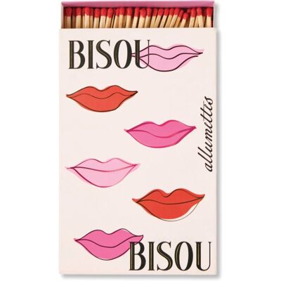 Paddywax Large Rectangle Matches Bisou Bisou chibrituri 120 buc Paddywax Large Rectangle Matches Bisou Bisou chibrituri 120 buc