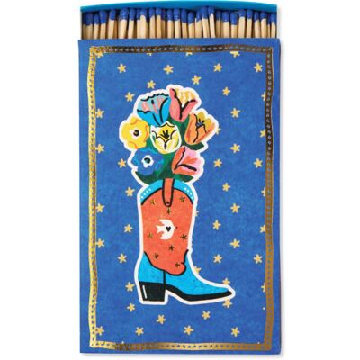 Paddywax Large Rectangle Matches Cowboy Boot chibrituri 120 buc Paddywax Large Rectangle Matches Cowboy Boot chibrituri 120 buc