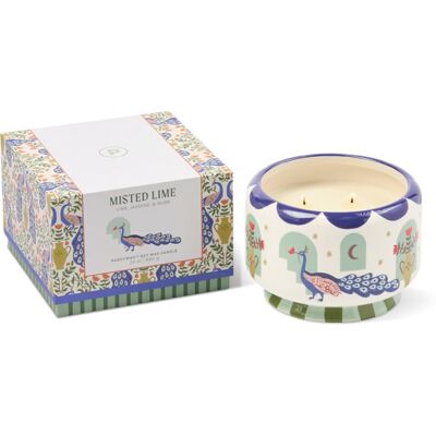 Paddywax A Dopo Peacock Blue lumânare parfumată din ceramică 680 g Paddywax A Dopo Peacock Blue lumânare parfumată din ceramică 680 g