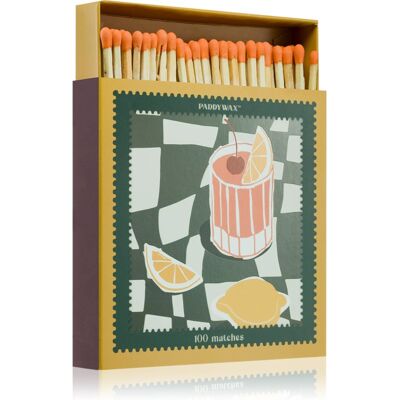 Paddywax Jumbo Boxed Cocktail chibrituri 1 buc Paddywax Jumbo Boxed Cocktail chibrituri 1 buc