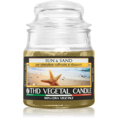 THD Vegetal Sun & Sand lumânare parfumată 100 g THD Vegetal Sun & Sand lumânare parfumată 100 g