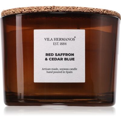 Vila Hermanos Apothecary Red Saffron & Cedar Blue lumânare parfumată 350 g Vila Hermanos Apothecary Red Saffron & Cedar Blue lumânare parfumată 350 g