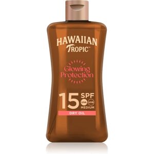 Hawaiian Tropic Protective Dry Oil Spray ulei de bronzat pentru piele uscata SPF 15 100 ml Hawaiian Tropic Protective Dry Oil Spray ulei de bronzat pentru piele uscata SPF 15 100 ml