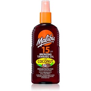 Malibu Bronzing Tanning Oil ulei pentru plaja cu efect autobronzant 200 ml Malibu Bronzing Tanning Oil ulei pentru plaja cu efect autobronzant 200 ml