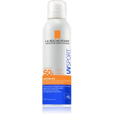 La Roche-Posay Anthelios UV Sport Invisible Refreshing Mist aburi de protecție pentru toate tipurile de piele SPF 50+ 200 ml La Roche-Posay Anthelios UV Sport Invisible Refreshing Mist aburi de protecție pentru toate tipurile de piele SPF 50+ 200 ml