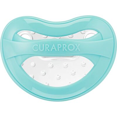 Curaprox Baby Size 0+ Months suzetă pentru nou-nascuti si copii Turquoise 1 buc Curaprox Baby Size 0+ Months suzetă pentru nou-nascuti si copii Turquoise 1 buc