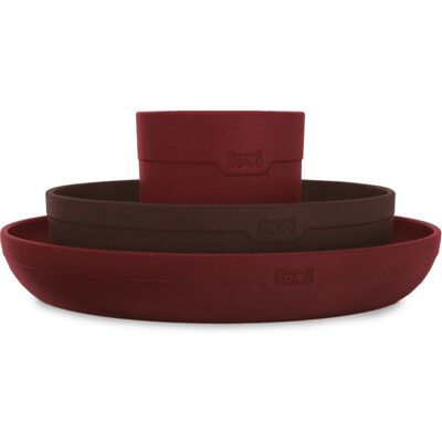 Set de Veselă pentru Copii LOVI cu Fibra de Lemn Recycled Set de Veselă pentru Copii LOVI cu Fibra de Lemn Recycled