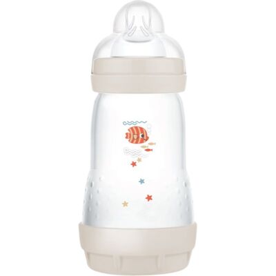 MAM Perfect Star Anti-colic Bottle biberon anticolici 2m+ Beige 1 buc MAM Perfect Star Anti-colic Bottle biberon anticolici 2m+ Beige 1 buc