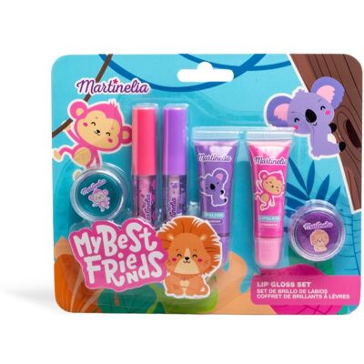 Martinelia My Best Friends Lip Gloss Set set cu luciu de buze pentru copii Martinelia My Best Friends Lip Gloss Set set cu luciu de buze pentru copii
