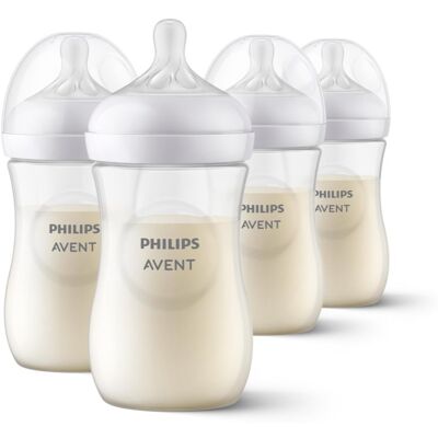 Philips Avent Natural Response SCY903/04 biberon pentru sugari 3-6m 4x260 ml Philips Avent Natural Response SCY903/04 biberon pentru sugari 3-6m 4x260 ml