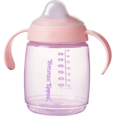 Tommee Tippee Trainer Spout cană pentru antrenament 6m+ Pink 1 buc Tommee Tippee Trainer Spout cană pentru antrenament 6m+ Pink 1 buc