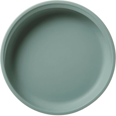 Tommee Tippee EasiStick™ Silicone Weaning Plate farfurie cu ventuză 4m+ Green 1 buc Tommee Tippee EasiStick™ Silicone Weaning Plate farfurie cu ventuză 4m+ Green 1 buc