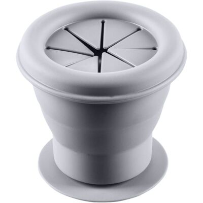 Zopa Castron de silicon pliabil - Dove Grey - Vase pentru copii Zopa Castron de silicon pliabil - Dove Grey - Vase pentru copii