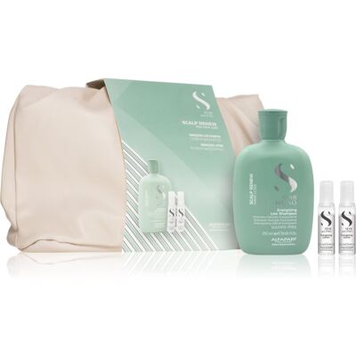 Alfaparf Milano Semi Di Lino Scalp Renew Kit set cadou pentru par fin si subtiat Alfaparf Milano Semi Di Lino Scalp Renew Kit set cadou pentru par fin si subtiat