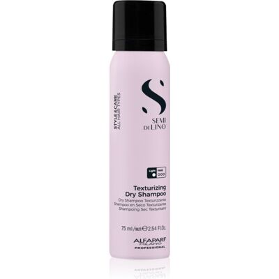Alfaparf Milano Semi di Lino Style&Care Dry Shampoo șampon uscat pentru structurarea părului cu SPF 75 ml Alfaparf Milano Semi di Lino Style&Care Dry Shampoo șampon uscat pentru structurarea părului cu SPF 75 ml