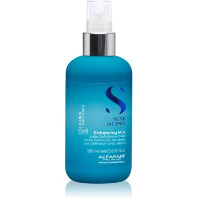 Alfaparf Milano Semi Di Lino Curls Enhancing Milk loțiune pentru definire pentru toate tipurile de păr creț 200 ml Alfaparf Milano Semi Di Lino Curls Enhancing Milk loțiune pentru definire pentru toate tipurile de păr creț 200 ml