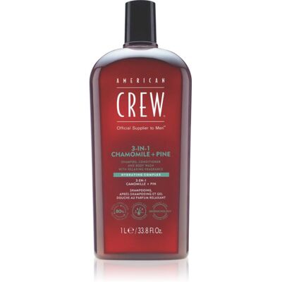 American Crew Mușețel + Pin 3 în 1 Păr și Corp American Crew Mușețel + Pin 3 în 1 Păr și Corp