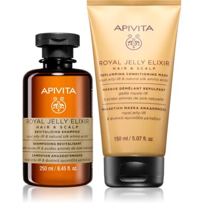 Apivita Royal Jelly Elixir Duo set cu efect revitalizant Apivita Royal Jelly Elixir Duo set cu efect revitalizant
