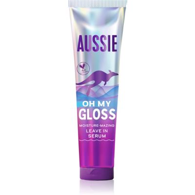Aussie Oh My Gloss Leave In Serum ser fara clatire pentru hidratare si stralucire 160 ml Aussie Oh My Gloss Leave In Serum ser fara clatire pentru hidratare si stralucire 160 ml