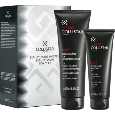 Collistar Shower Shampoo 3in1 Set set cadou pentru bărbați Collistar Shower Shampoo 3in1 Set set cadou pentru bărbați
